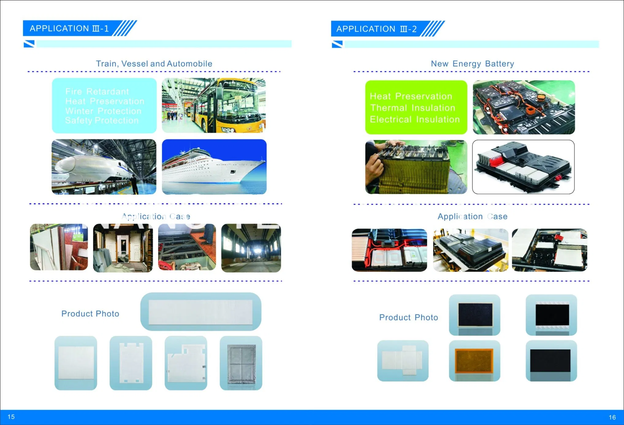 Aerogel Insualtion Material for New Energy Car