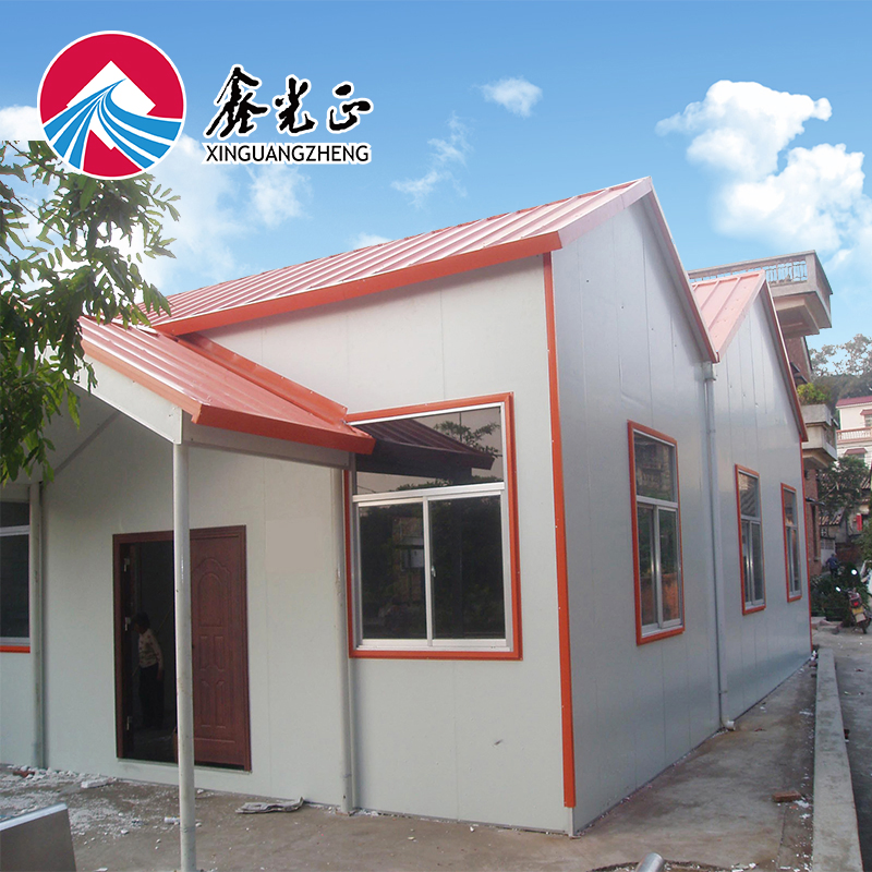 New Design Metal Barns Pre Manufactured Homes Prefab House with Garages