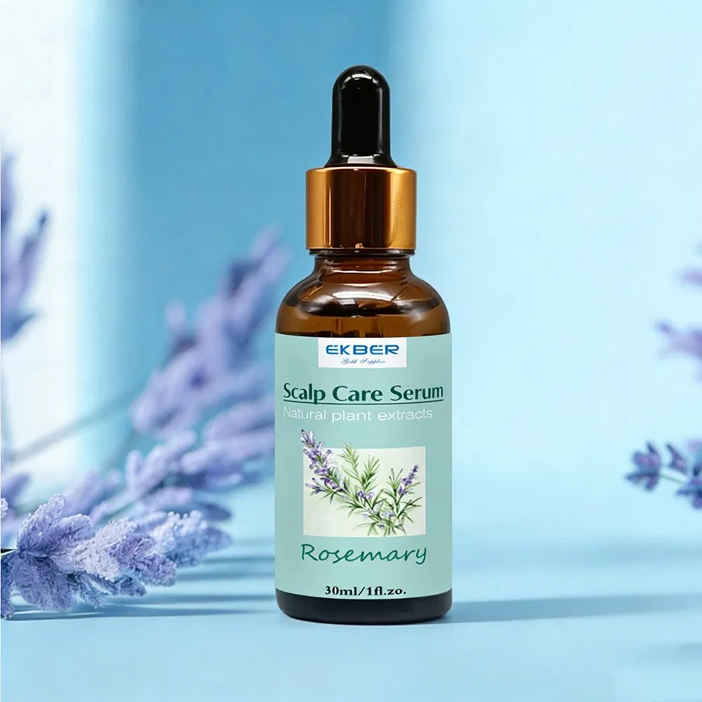 Natural Organic Scalp Massage Hair Growth Serum Plant Extracts Treatment Scalp Revive Anti Loss Scalp Care Rosemary Serum