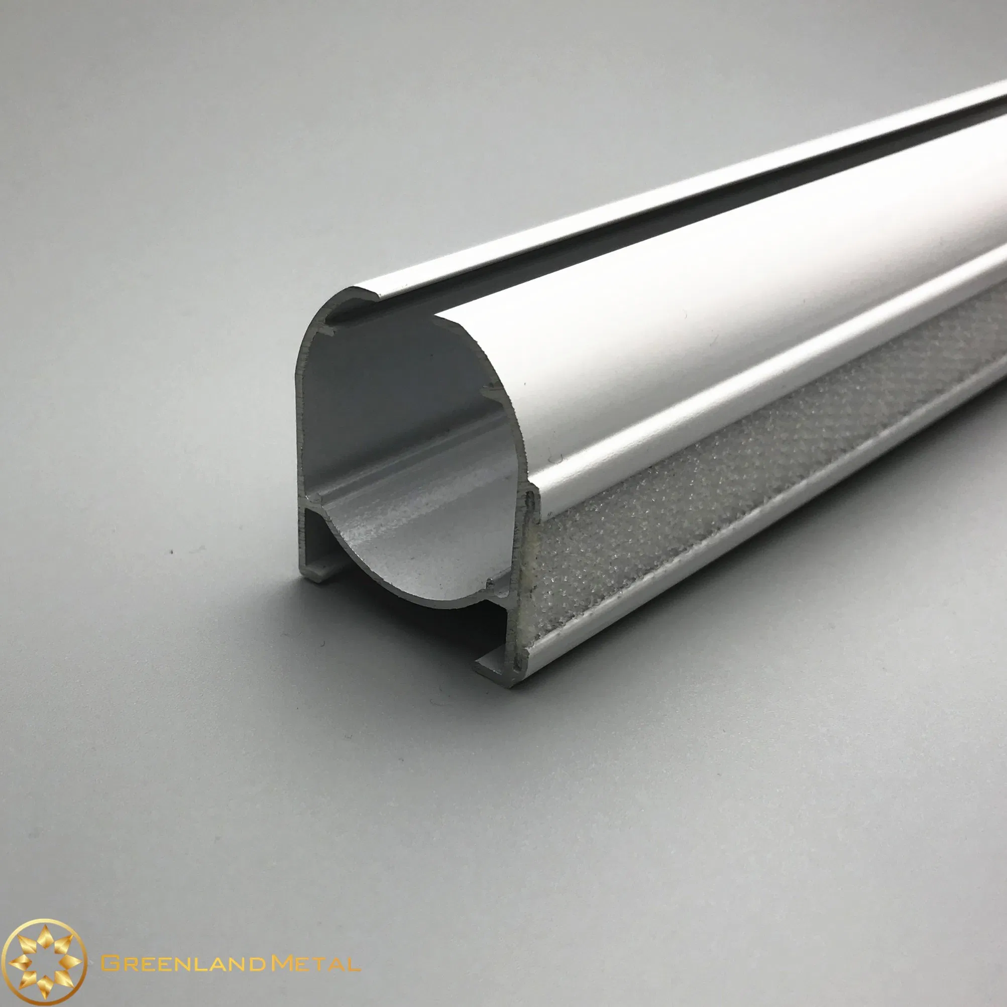 Aluminium Profile Factory Wholesale Price Roman Blind Close Head Track