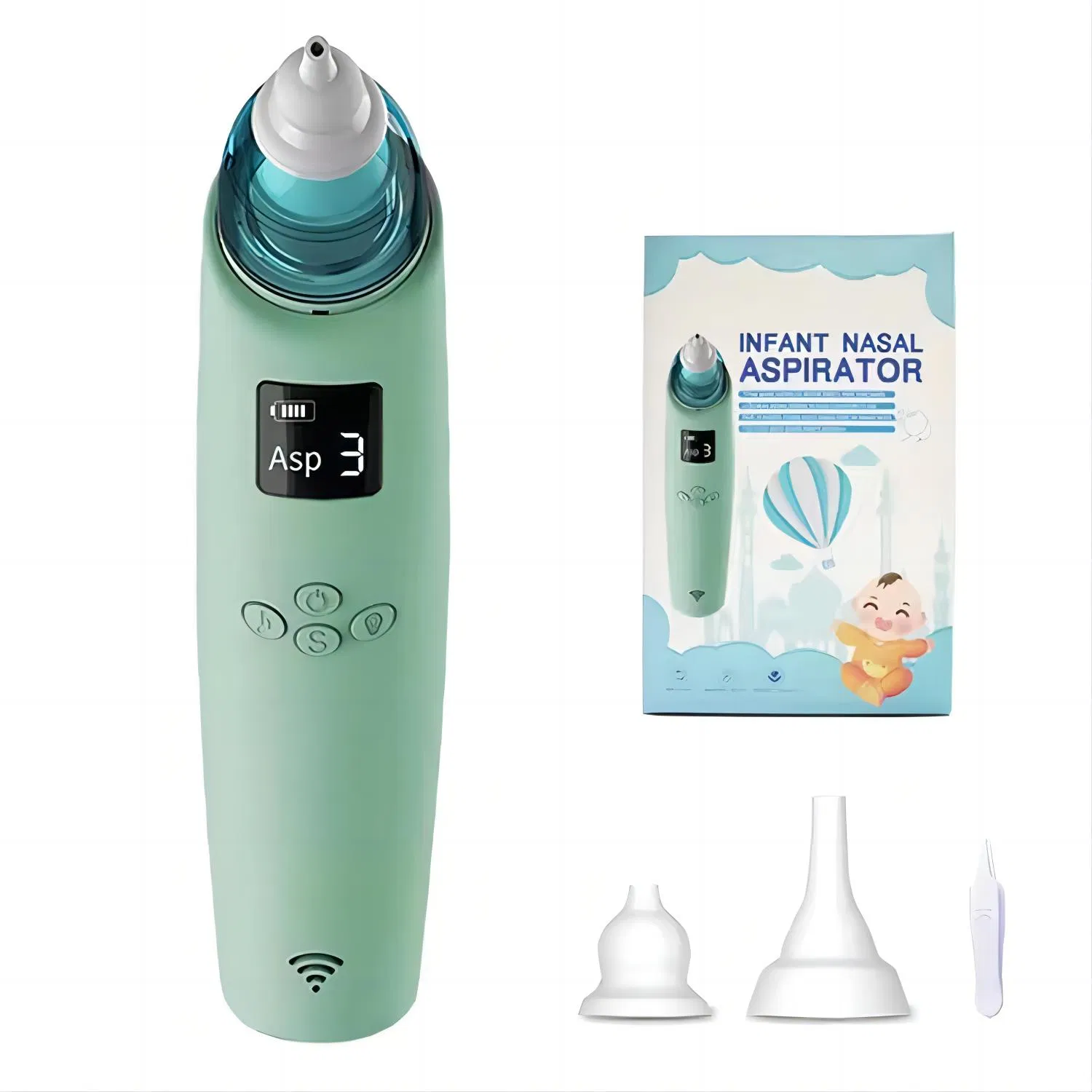 Portable Electric Baby Nose Cleaner Baby Nasal Aspirators with Music CE Approved