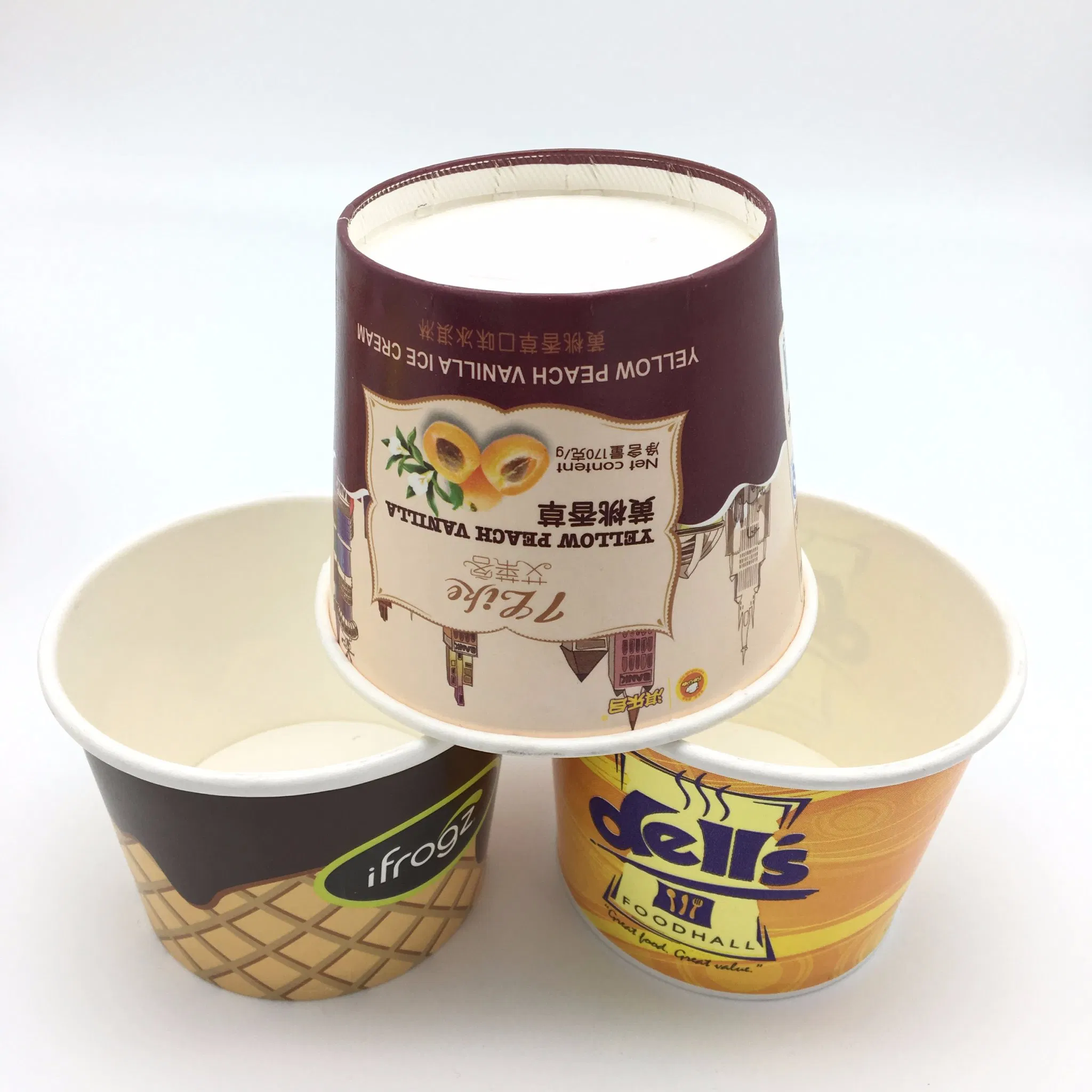 Food Grade Paper Material Paper Cup, Paper Cup for Beverage Use for Ice Cream