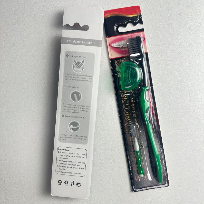 Denture Brush Denture Toothbrushes Double Sided Toothbrush