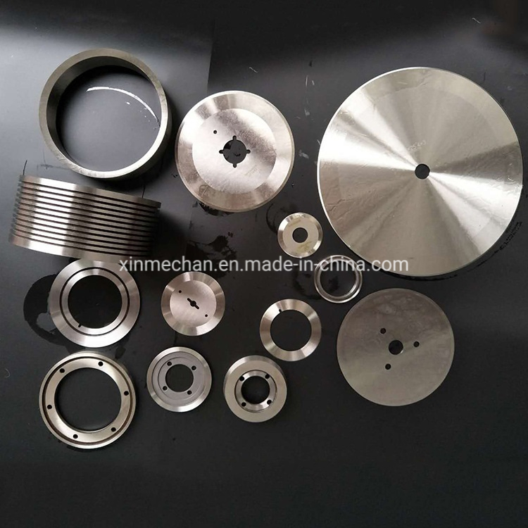 Carbide Tungsten Alloy Slitting Blade Cutter for Cutting Paper Film Fabric Adhesive Package Tape