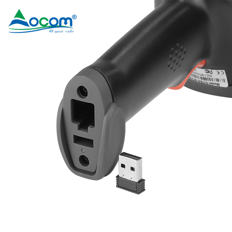 Qr Barcode Reader Auto Scanner with Cradle for Charging and Receiving