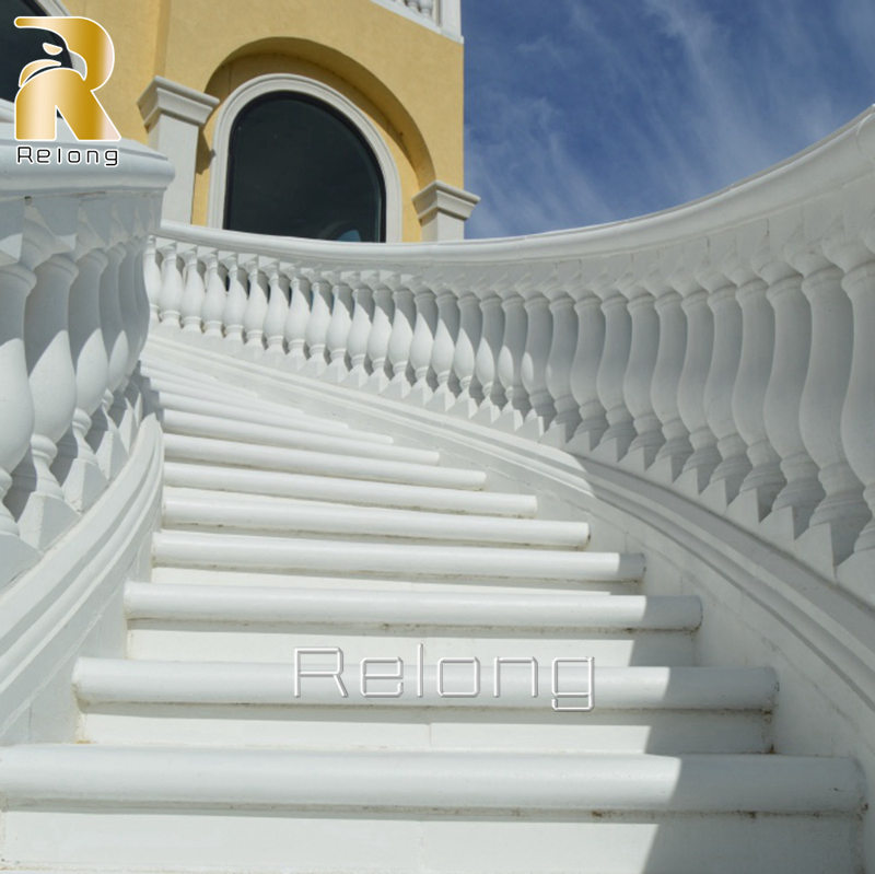 High Quality Hand Carved White Marble Stair Baluster Wholesale