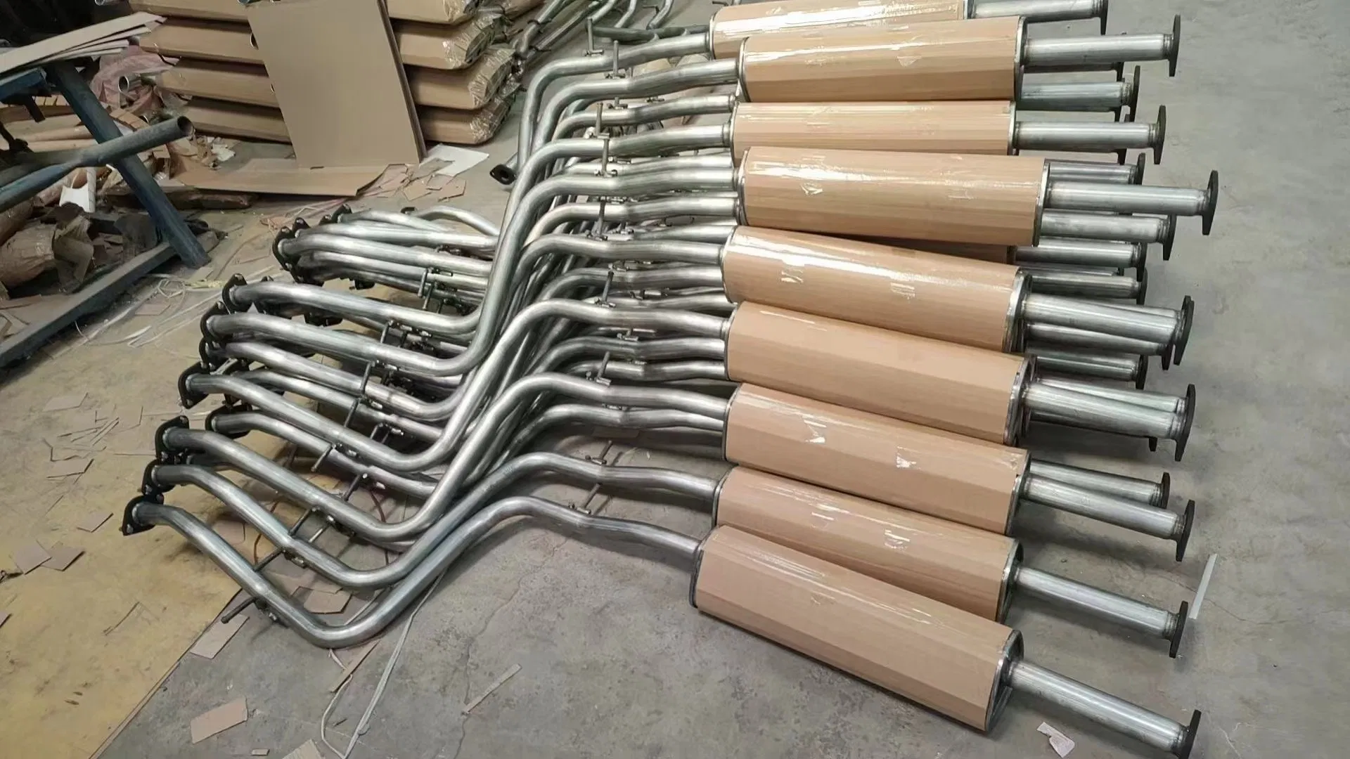 Глушитель выхлопной Hyundai IX35 из нержавеющей стали