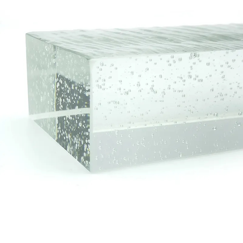 High Quality Direct Clear 190X190X80mm Glass Brick/Block