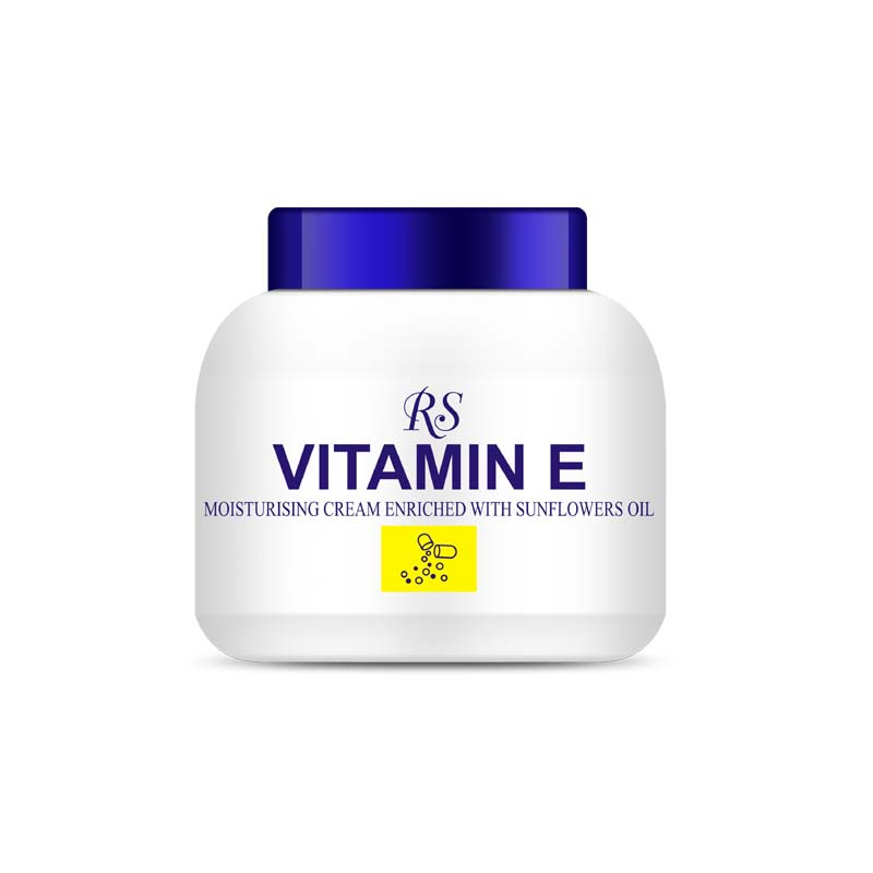 Vitamin E Cream Moisturising Cream Enriched with Sunflowers Oil