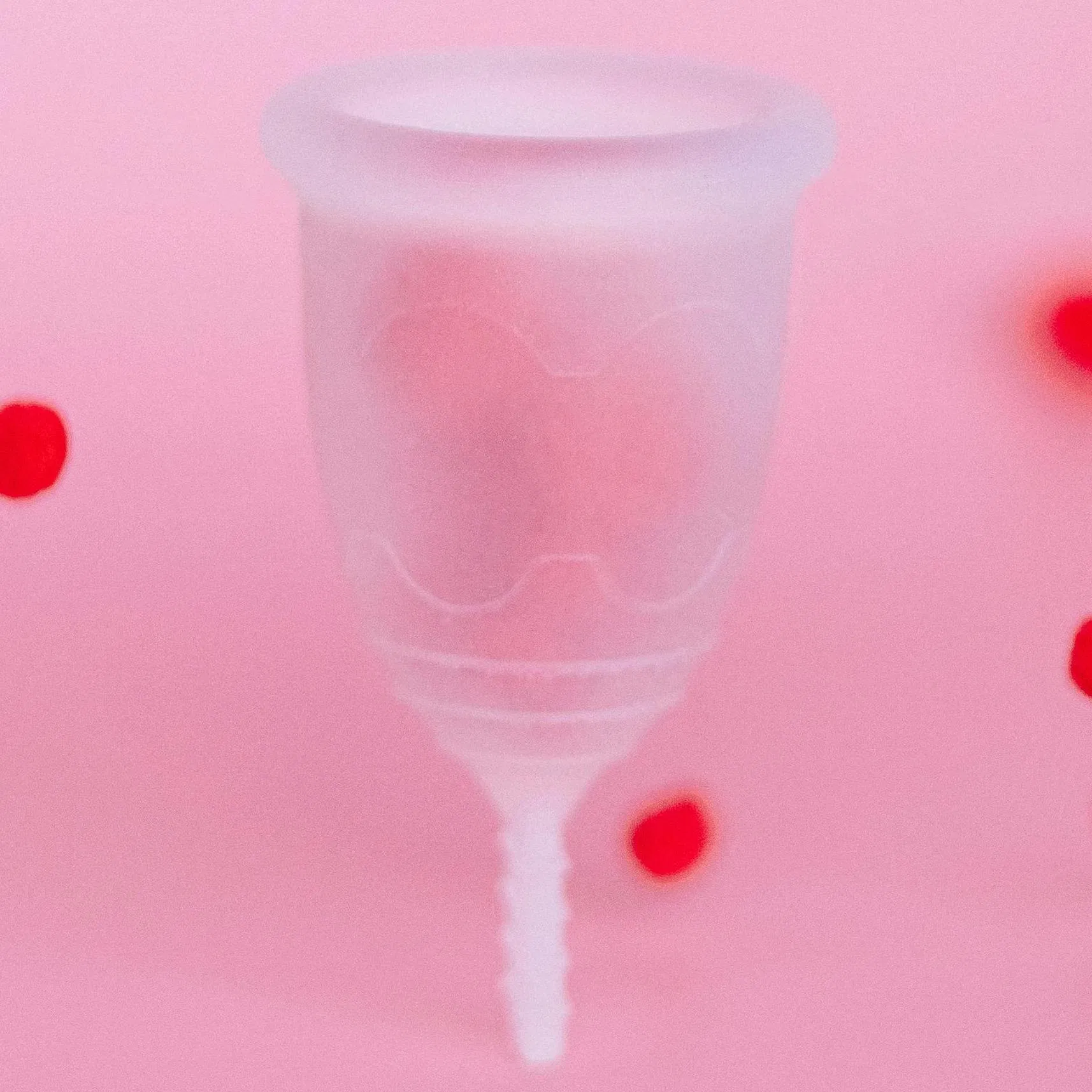 Reusable Organic Silicone Menstrual Cup for Comfortable Periods