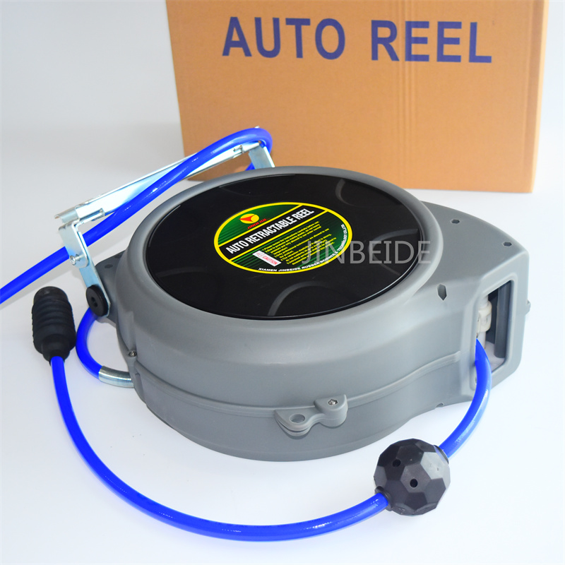 High Quality 10 Meters Garden Hose Reel Retractable Auto Air Hose Reel Wall Mounted