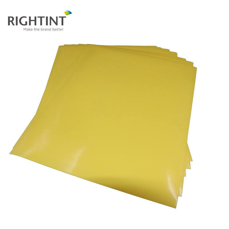 Coated Paper PVC Rightint Carton A4, OEM destructible label sheets
