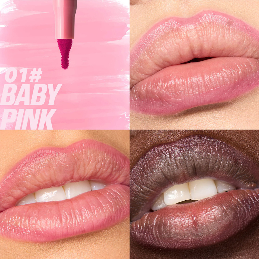 Vegan Makeup Lipliner Waterproof Liquid Lip Liner Makeup Tinted Lip Pencil Private Label Cosmetics Vegan Lip Contour Stain