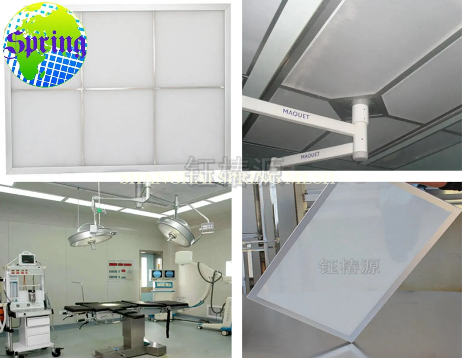 White Glossy Ceiling Film for Dining Hall Living Room Lounge Decoration 59''x126''