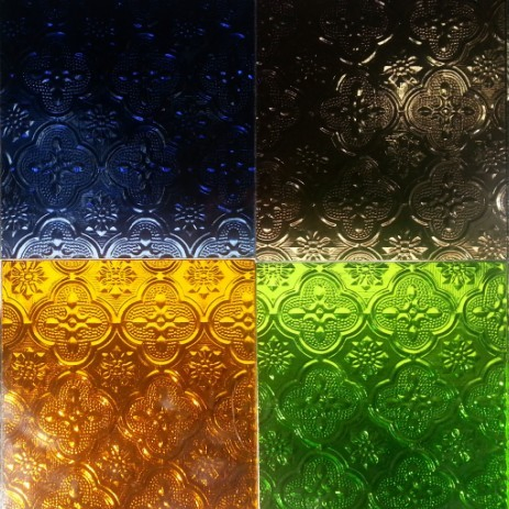 3mm and 4mm May Flower Patterned Glass