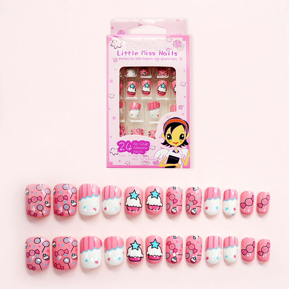 Supplier of Non-Toxic Premium Gel Nail Stickers for Kids, Nail Art for Girls