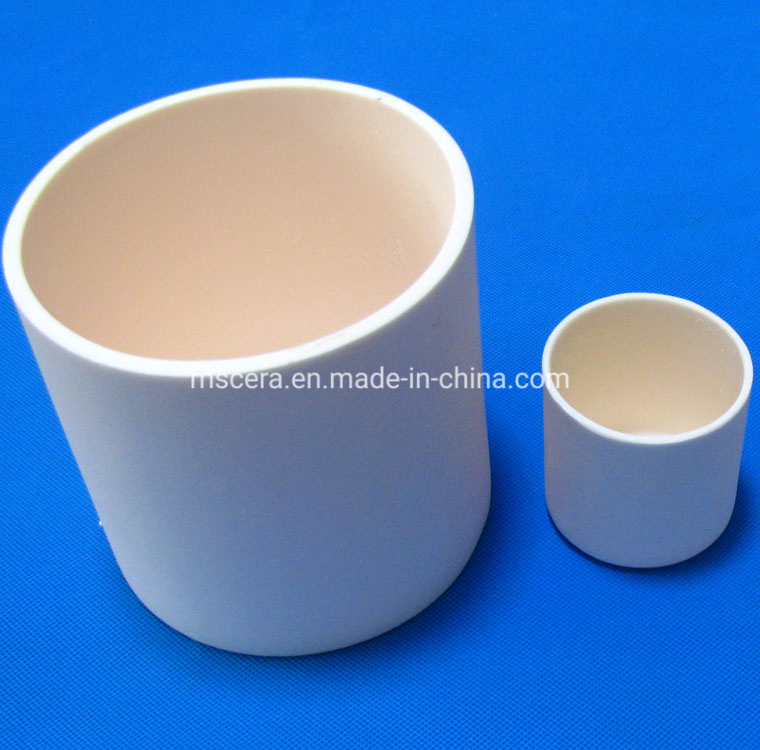 Тигель керамический из оксида алюминия 99,7%