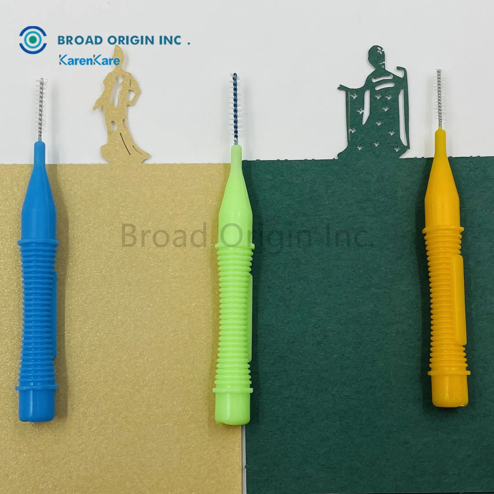 0.4/0.5/0.6mm Interdental Brush for Adult ISO Custom Logo Factory Biodegradable