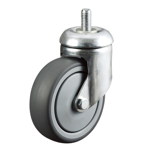 China Factory 5 Inch Swivel Shopping Trolley Wheel PU Caster Cart Castor Wheel