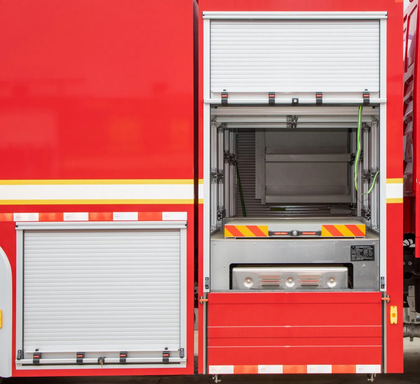 Forest Fire Water Truck Aluminum Shutter Door