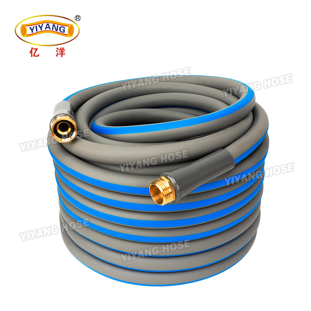 Kink-Free Flexible PVC Garden Hose with Durable Brass Fittings