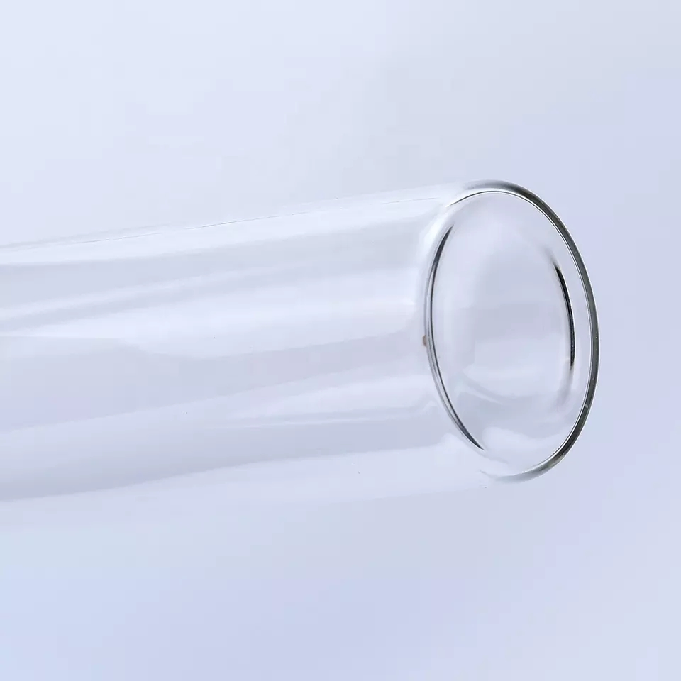 Laboratory Flat Bottom Test Tube with Cork or Screw