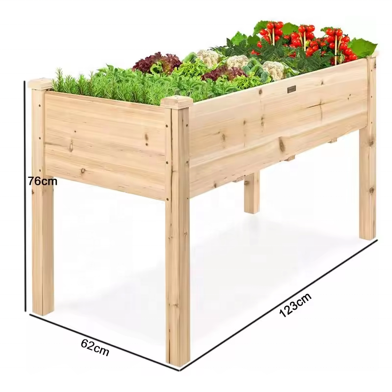 Грядка садовая большая для овощей цветов