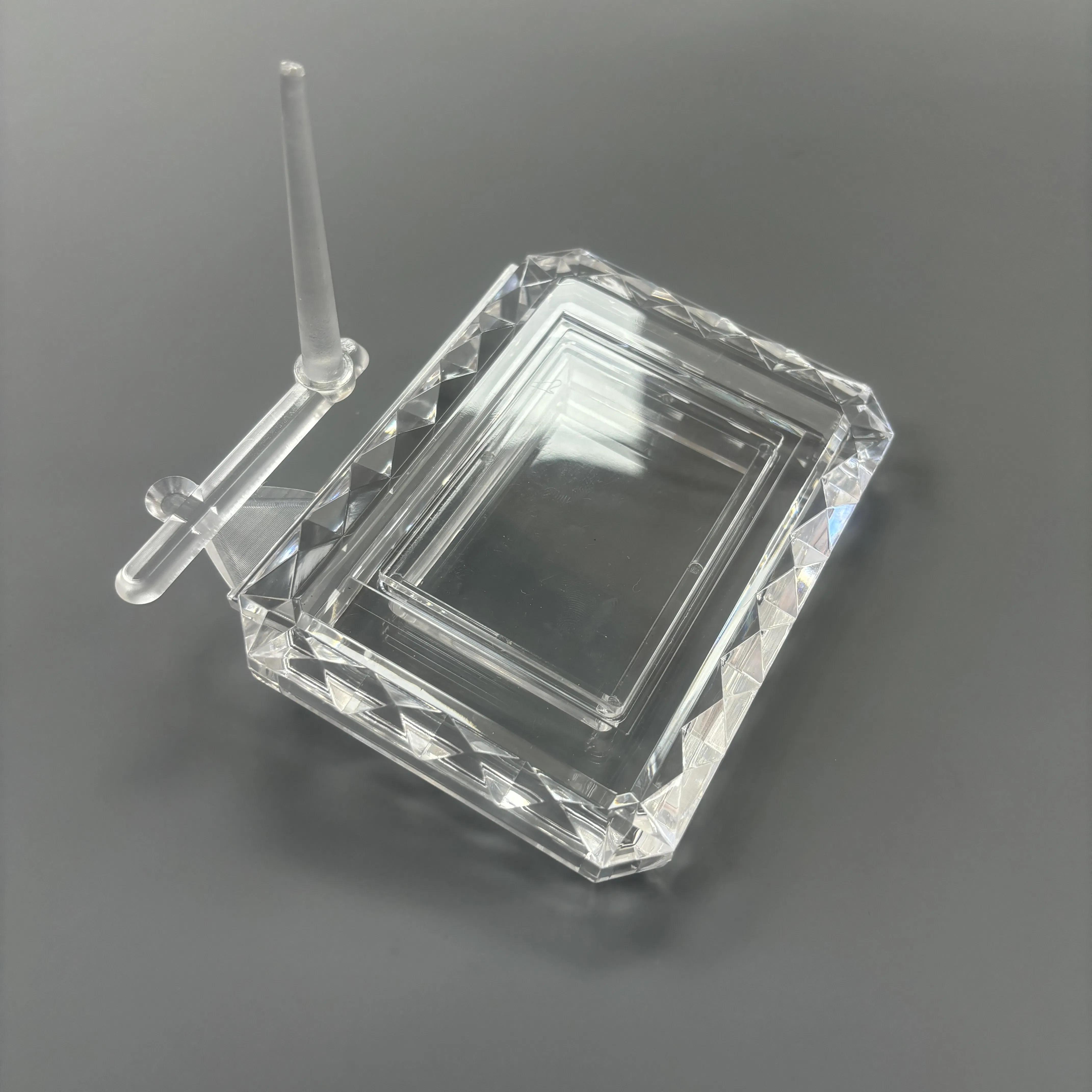 Factory Custom Perspex Box Plexiglass Tray Lucite Display Stand Acrylic Displays