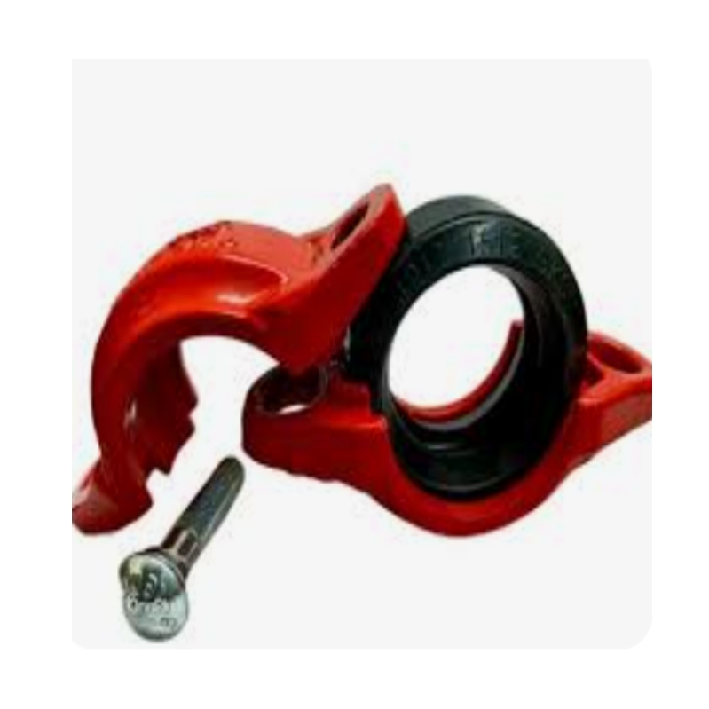 DN 65 Grooved Flexible Coupling with FM UL Certificate in Fire System Project