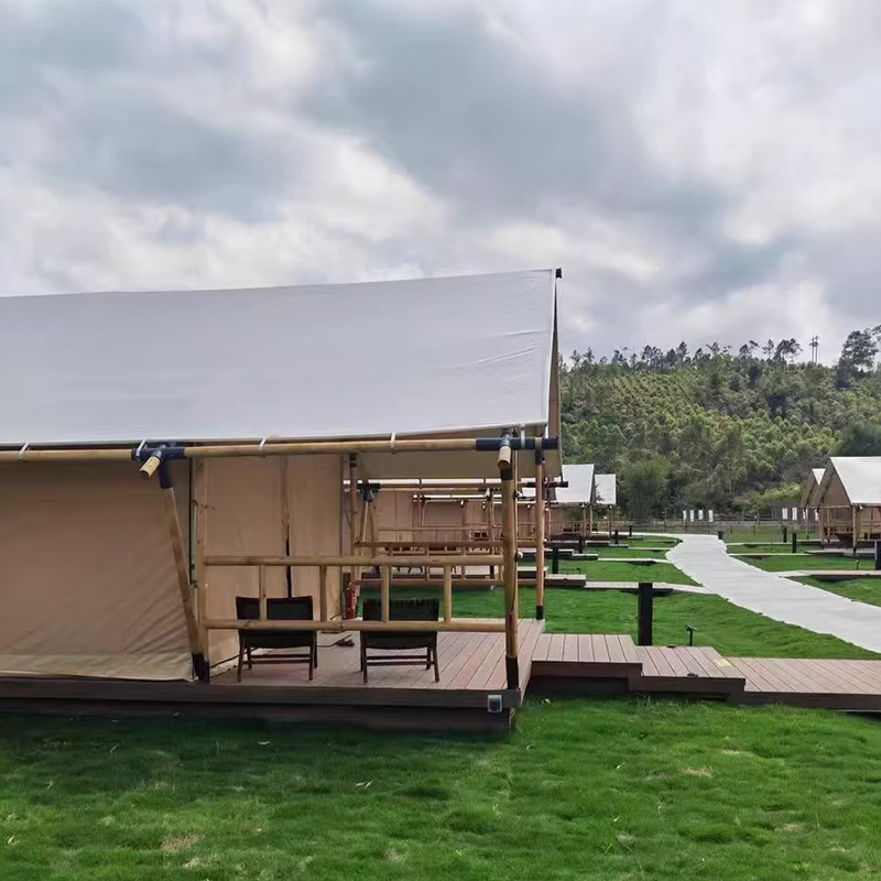 Multifunctional Glamping Tent with Durable Materials