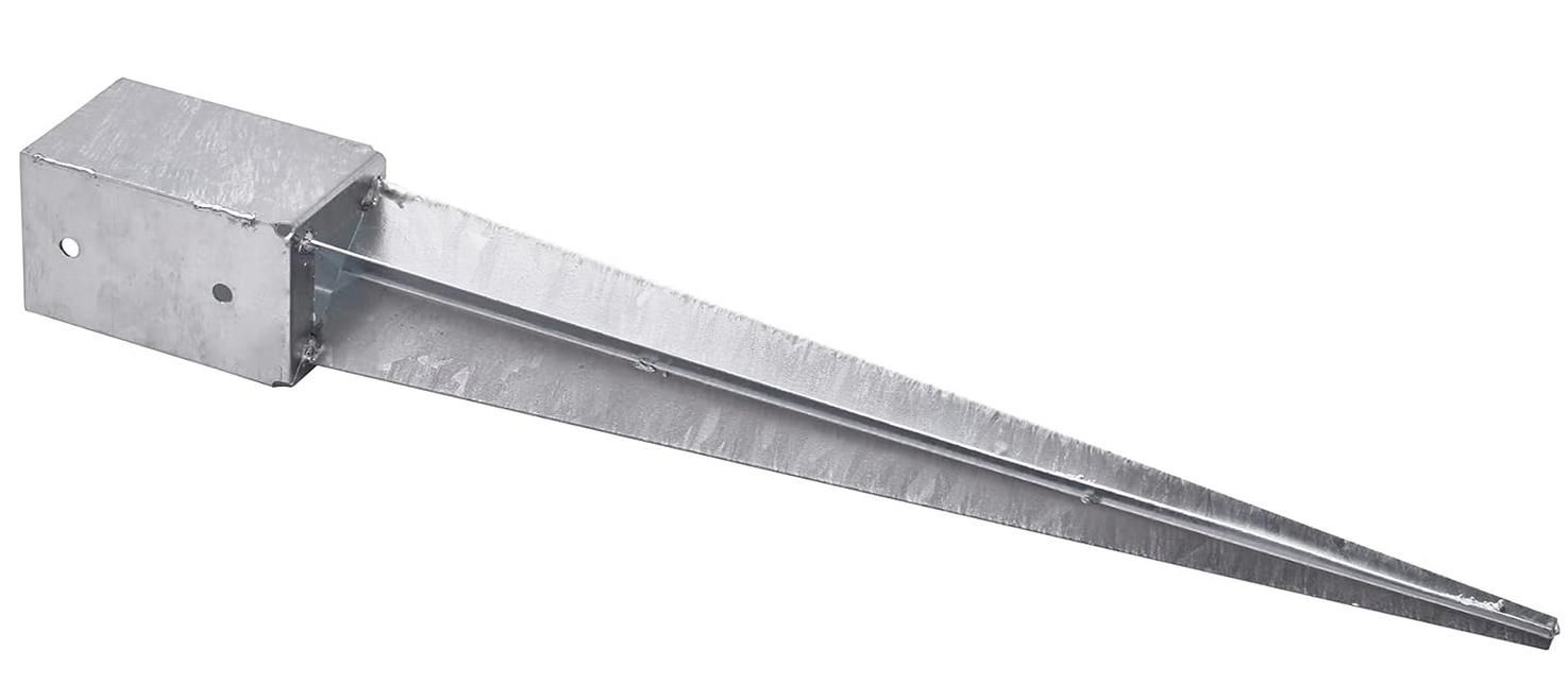 Якорь наземный квадратный Besto 81x81x750 мм