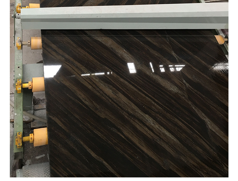 Natural Polished Quicksand Brown Marble Slab for Coutertop Wall Floor Decoration