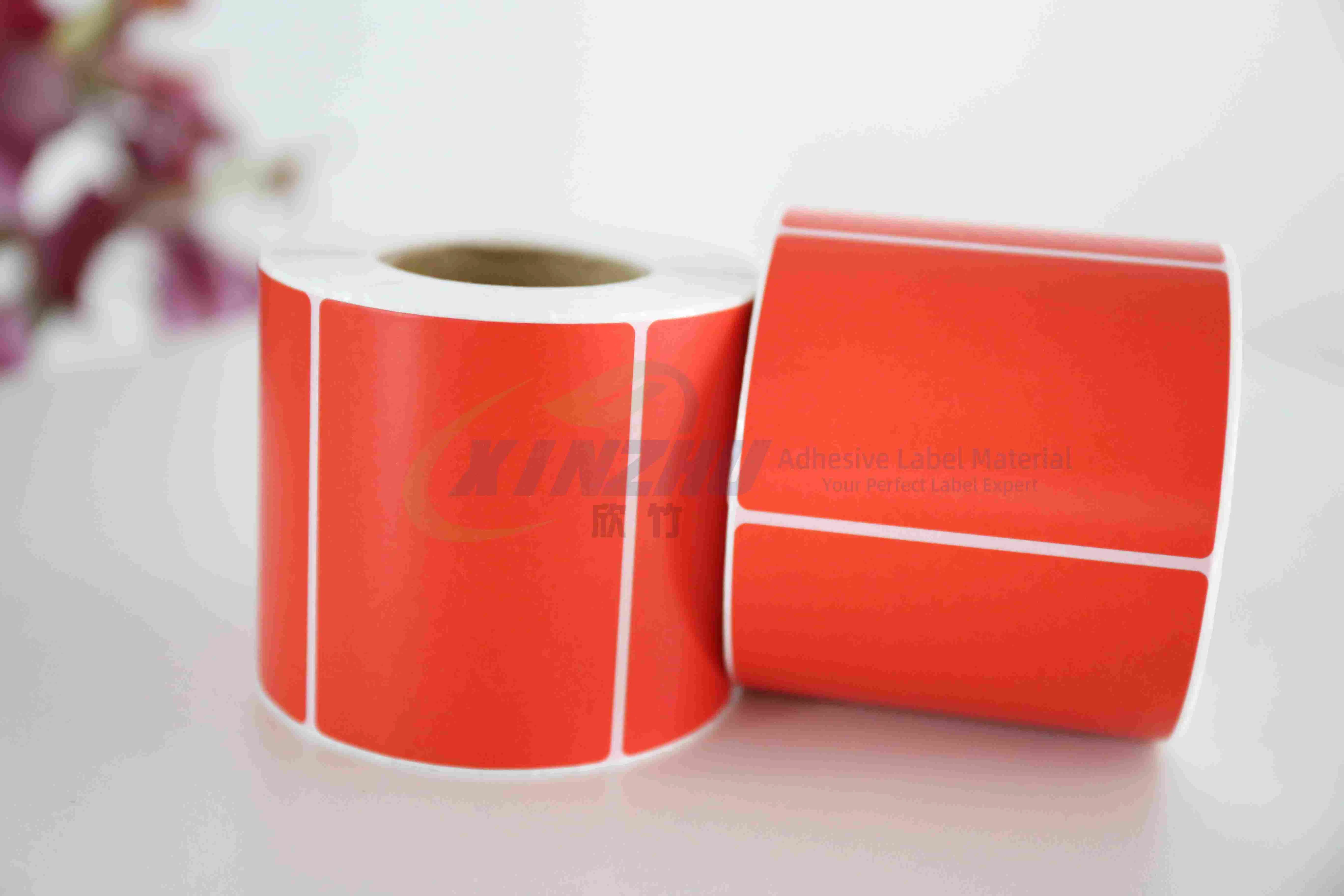 Double Color Thermal Sticker Barcode Self Label Material