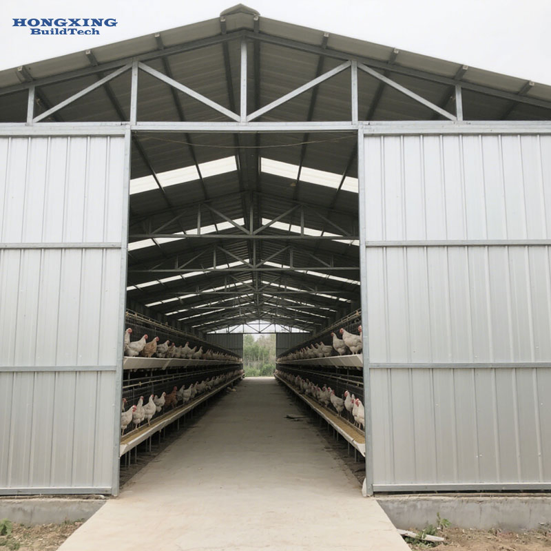 Industrial Customizable Pre-Engineered Prefabricated Steel Structure Frame Farm
