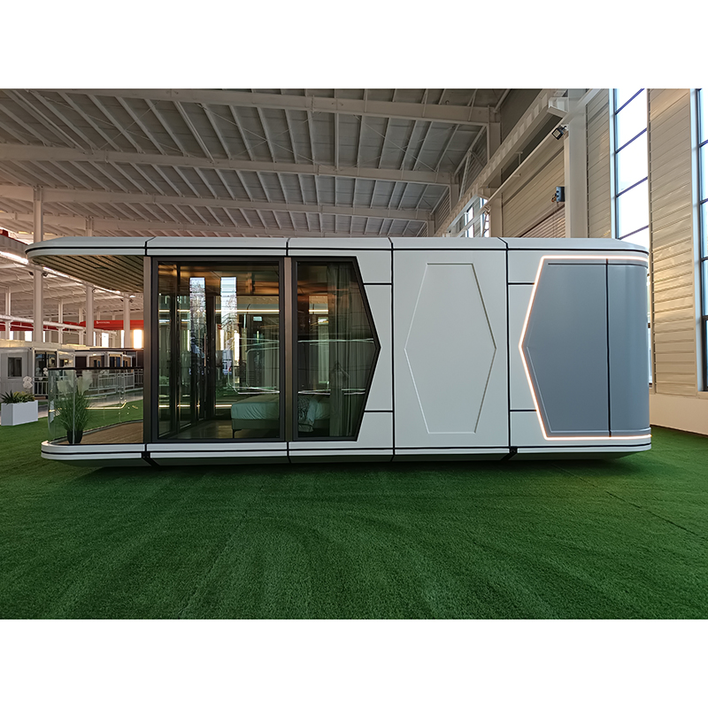 Ready Prefabricated Prefab Mini Modular Homes Camp Prefab Capsule House