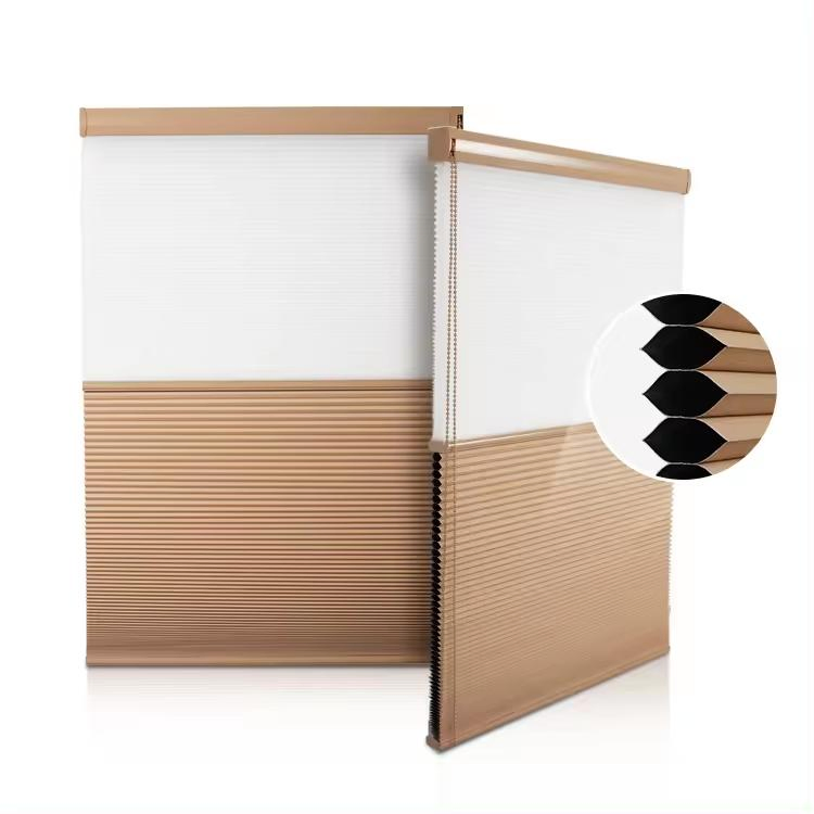 Custom Blackout Cellular Window Blind Cordless Blinds Eco-Friendly Honeycomb Blinds