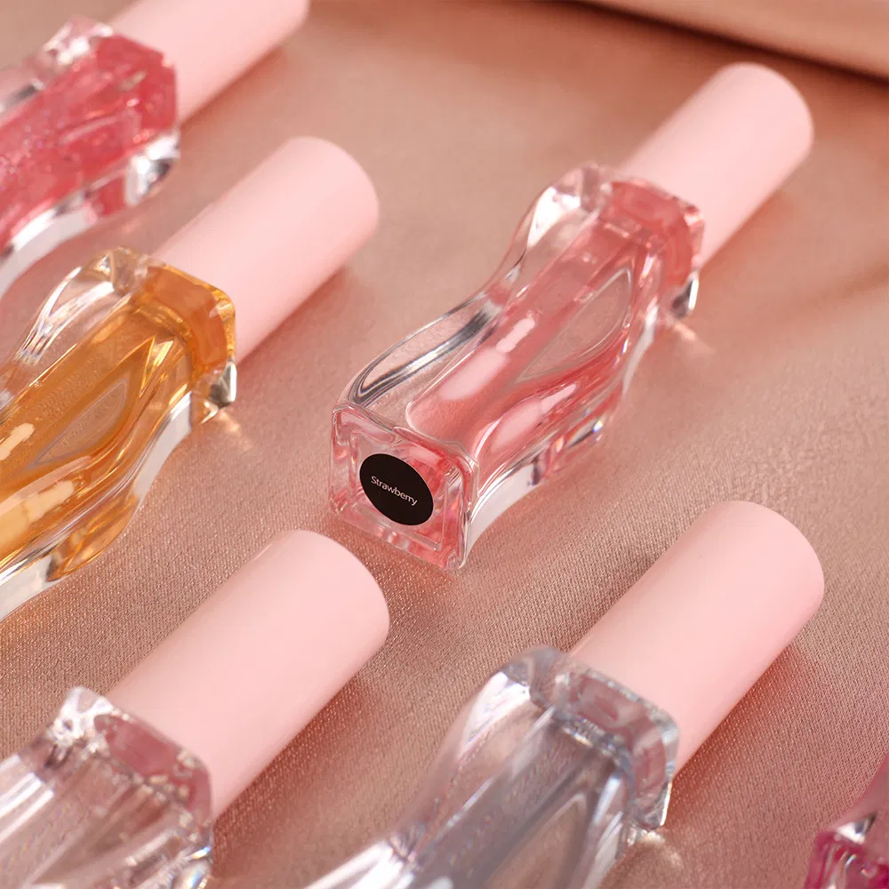 Wholesale Custom Low MOQ High Quality Vegan Clear Color Changing Lip Oil