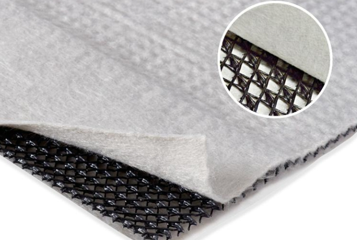 7mm Basement and Retaining Wall Drainage Plastic Composite Drainage Net Material PP. Pet