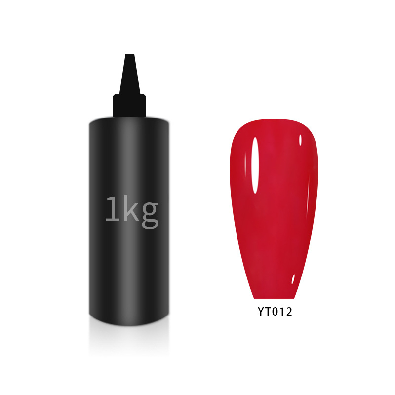 Custom High Quality Hema Free Builder UV Gel OEM ODM 1kg Hema Free Nail Extension Self-Leveling Builder Hard Gel