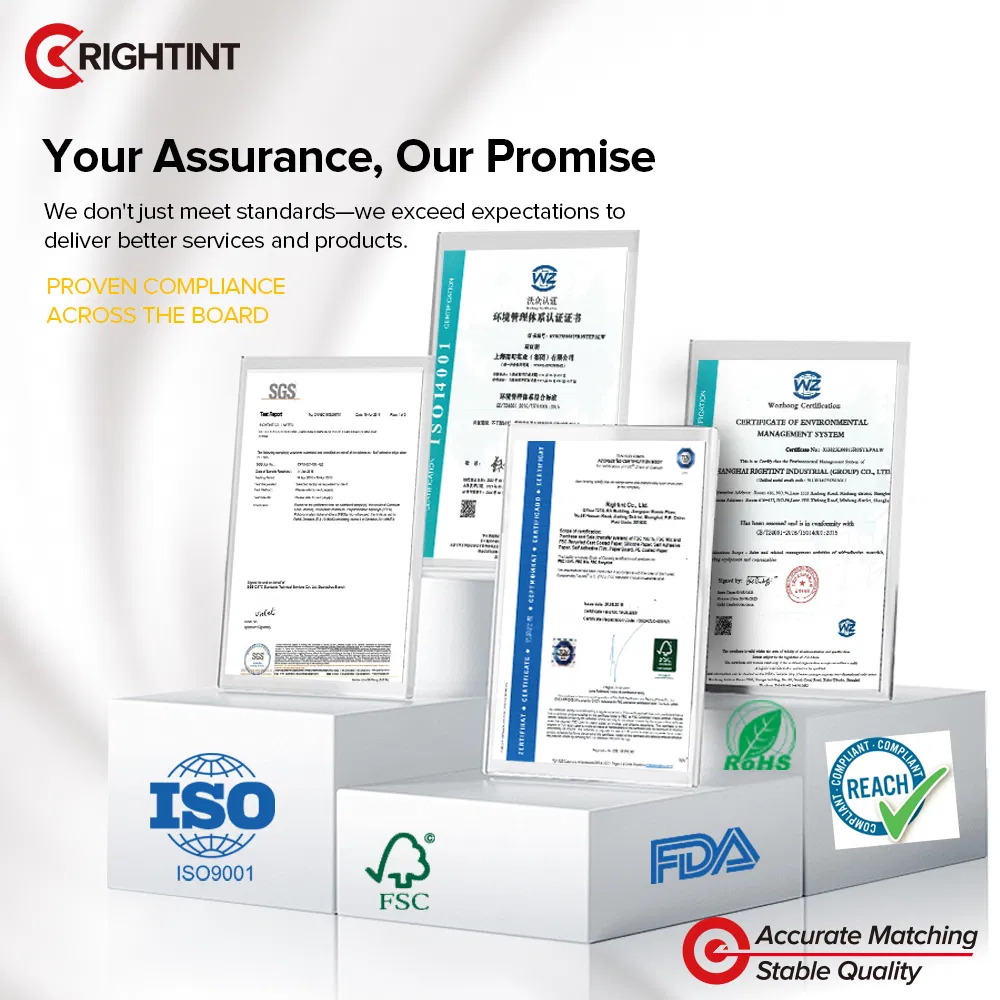 Matte Silver PET Self Adhesive Sticker Material for Machinery Labels