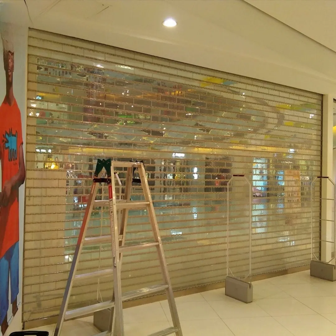 Versatile Automatic and Manual PVC Rolling Shutter Door