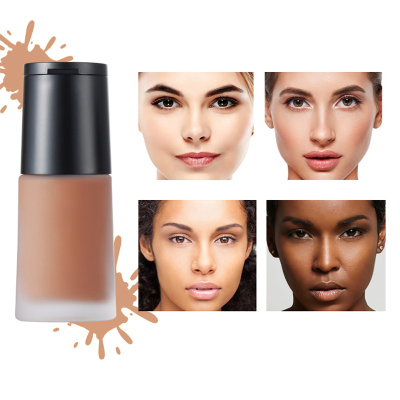 Makeup High Quality Full Coverage Foundation and Concealer Creamy Liquid Foundation