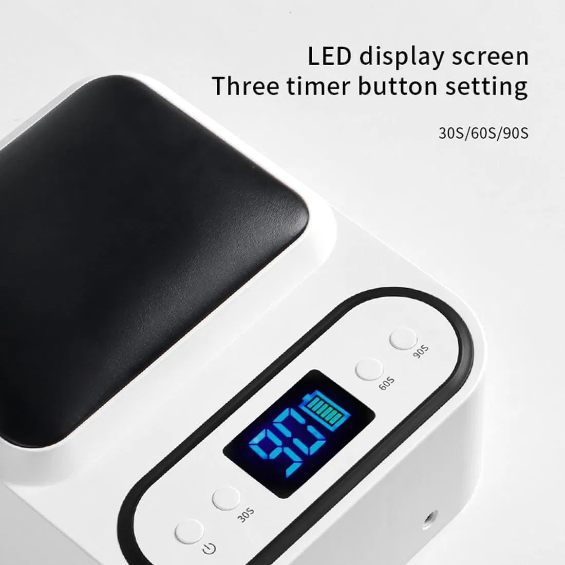 Rechargeable UV LED Nail Lamp Portable Cordless Light Hand Pillow Nail Dryer