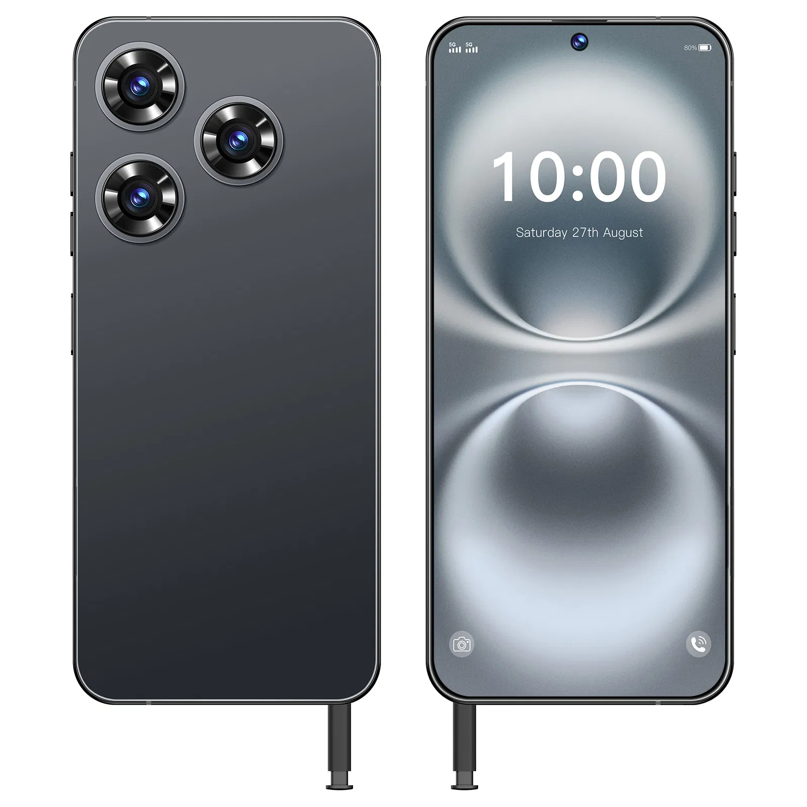 2025 New Phonea16 PRO Max 16GB+1tb 5g 7.3-Inch Mtk6889 48MP 108MP with Built-in Pen Android 14 Smartphone