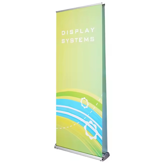 100×200cm Aluminum Tianlang Handbag Roll up Stand Collapsible Exhibition Display