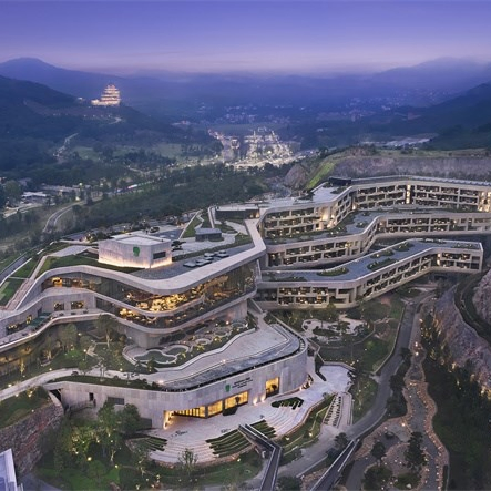 Exposed Aggregate Premium Grc Wall Panels Sawtooth Design