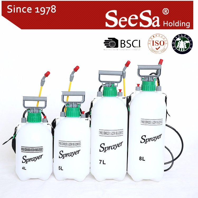5L Garden Manual Hand Power Air Compression Backpack Pressure Pump Sprayer (SX-CS5)