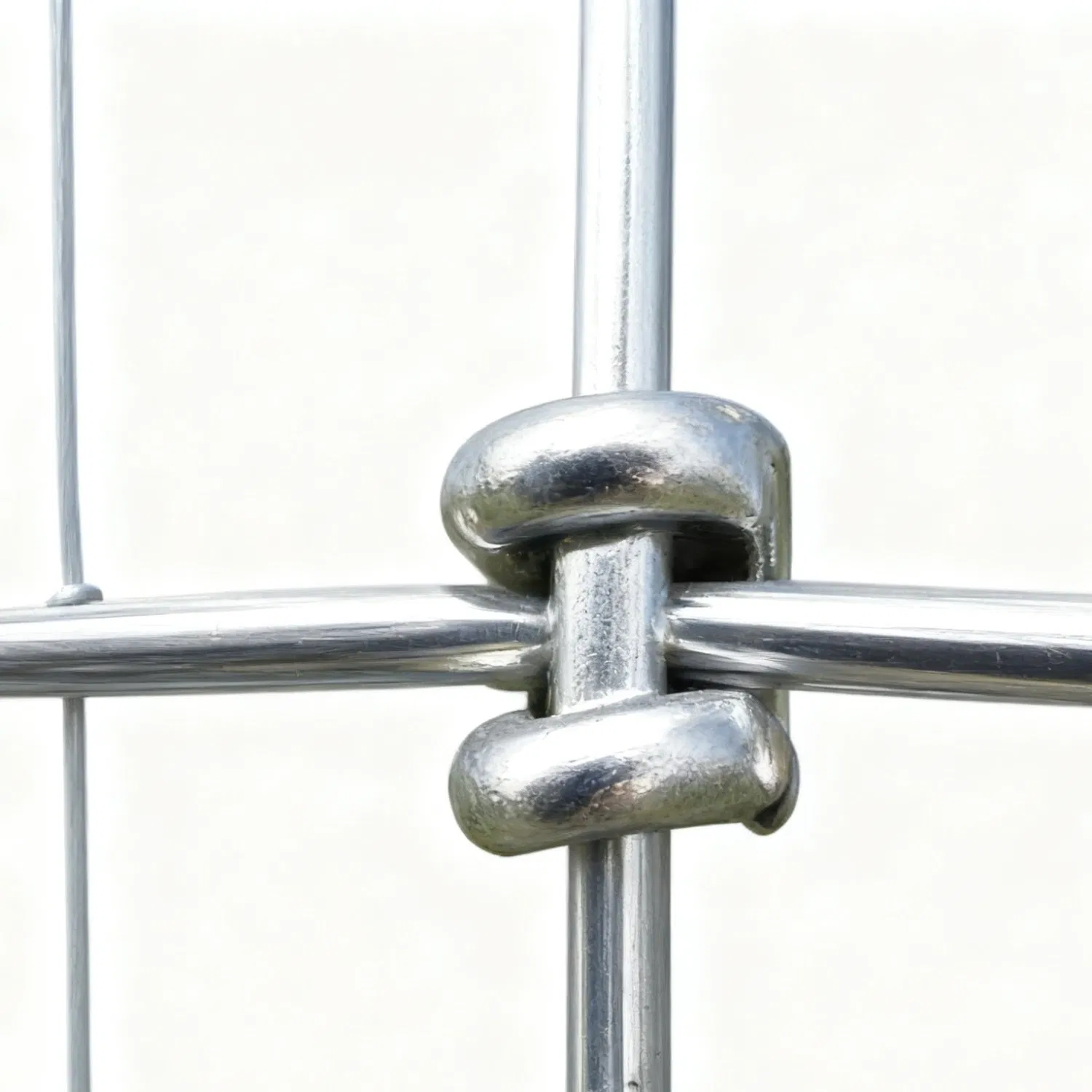 Heavy-Duty Farm Field Fencing Square Knot Filed Fence Anti-Corrosion Galvanized Steel Fence