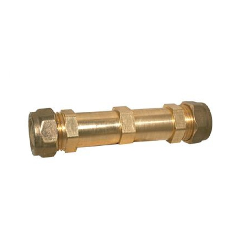 Chrome Plated Compression15mm X 1/2" Straight Connect Female Iron