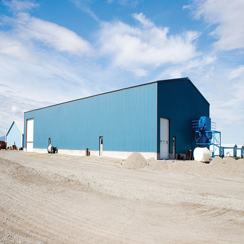 Steel Structure Framed Commercial Office Building Steel Truss Prefab Construction